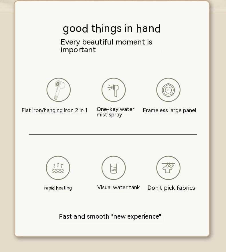 Fier de calcat Vertical cu abur - mini steamer pentru calatorii si casa