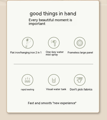 Fier de calcat Vertical cu abur - mini steamer pentru calatorii si casa