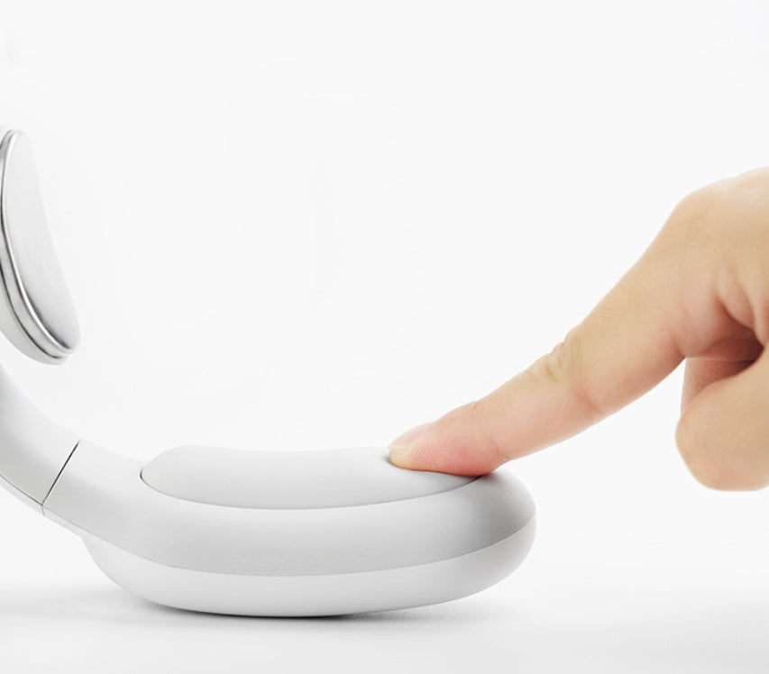 Aparat masaj cervical cu impulsuri electromagnetice,cu incalzire,portabil,3moduri de masaj,15 nivele de intensitate,USB