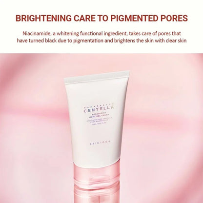 SKIN1004 ,Madagascar Centella Poremizing Light,gel crema cu centella pentru miniminarea porilor 75ml