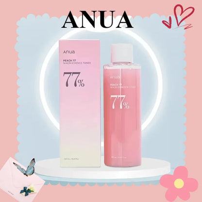 ANUA,Toner cu Niacinamida si 77% extract de piersica, 250ml