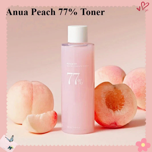 ANUA,Toner cu Niacinamida si 77% extract de piersica, 250ml
