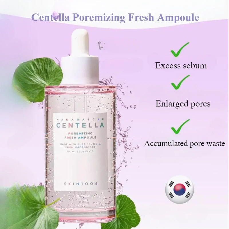 Ser pentru fata Madagascar Centella Poremizing Fresh Ampoule, 100 ml, Skin1004