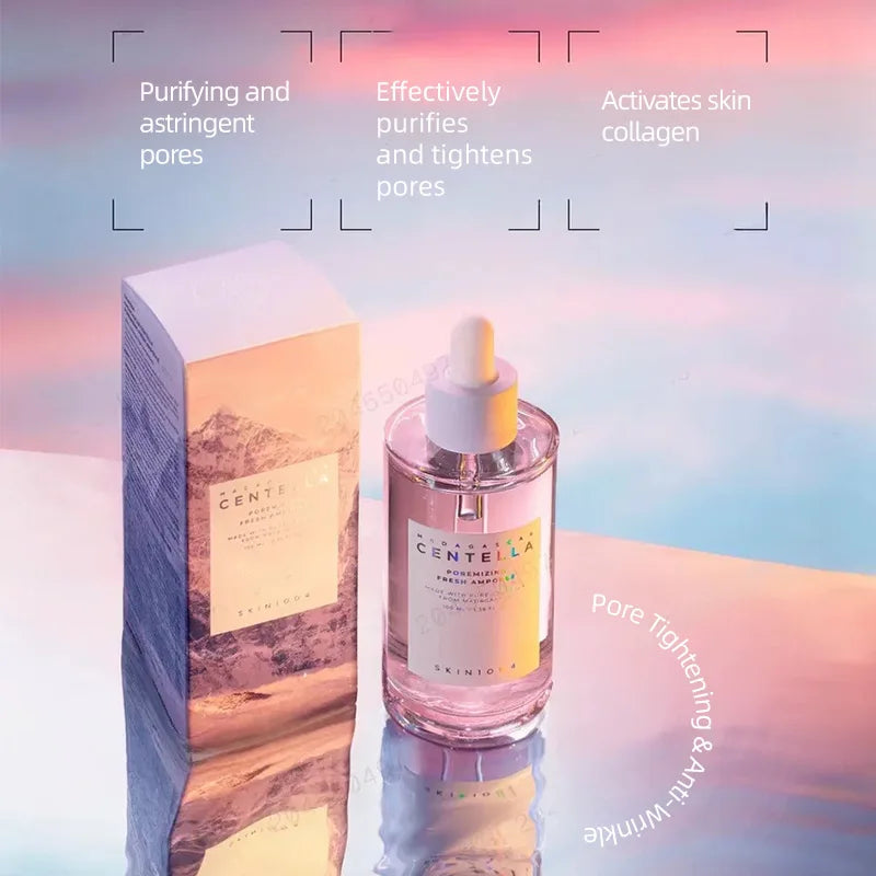 Ser pentru fata Madagascar Centella Poremizing Fresh Ampoule, 100 ml, Skin1004